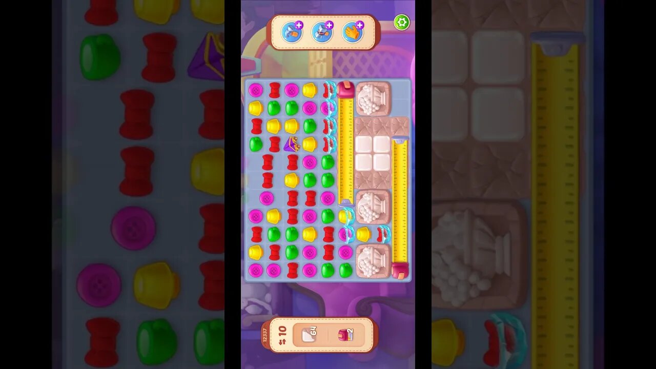 Shorts Playrix Homescapes Gameplay Walkthrough Level 12337-010