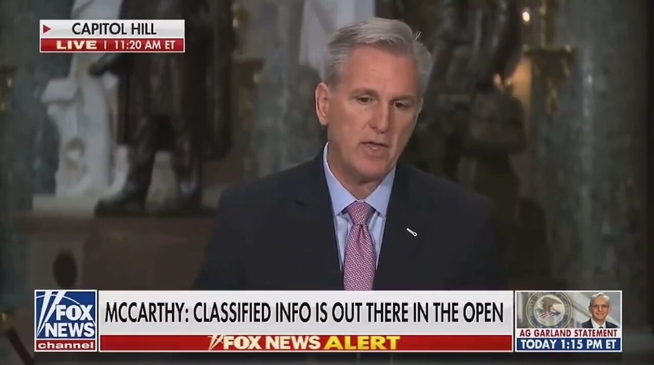Kevin McCarthy: I’ll Release ALL J6 Security Footage