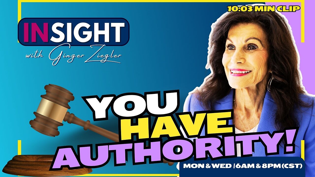 InSight with GINGER ZIEGLER | Unleash Your Authority: Prophetic Prayers That Get Results! CLIP