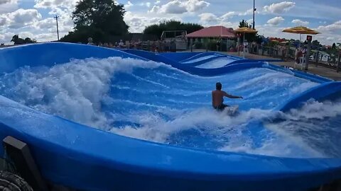 flowrider - Doug - 5 at Soak City, Kings Island