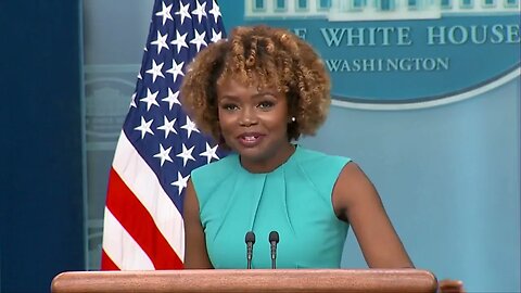 Karine Jean-Pierre Tells A Reporter On Biden's Age: "80's The New 40, Didn't You Hear?"