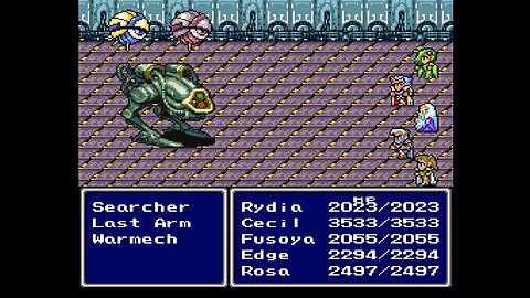 Final Fantasy 4 Ultima (SNES ROM Hack) - Part 25: Giant of Babel Boss Gauntlet
