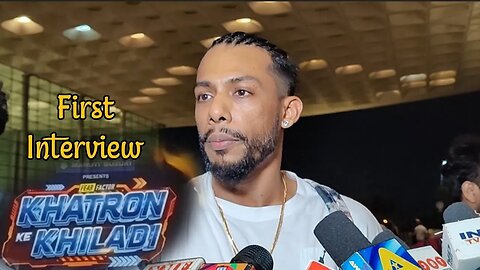 Rapper Dino James First Interview #kkk13 | Dino James Leaves For Khatron ke Khiladi Season 13