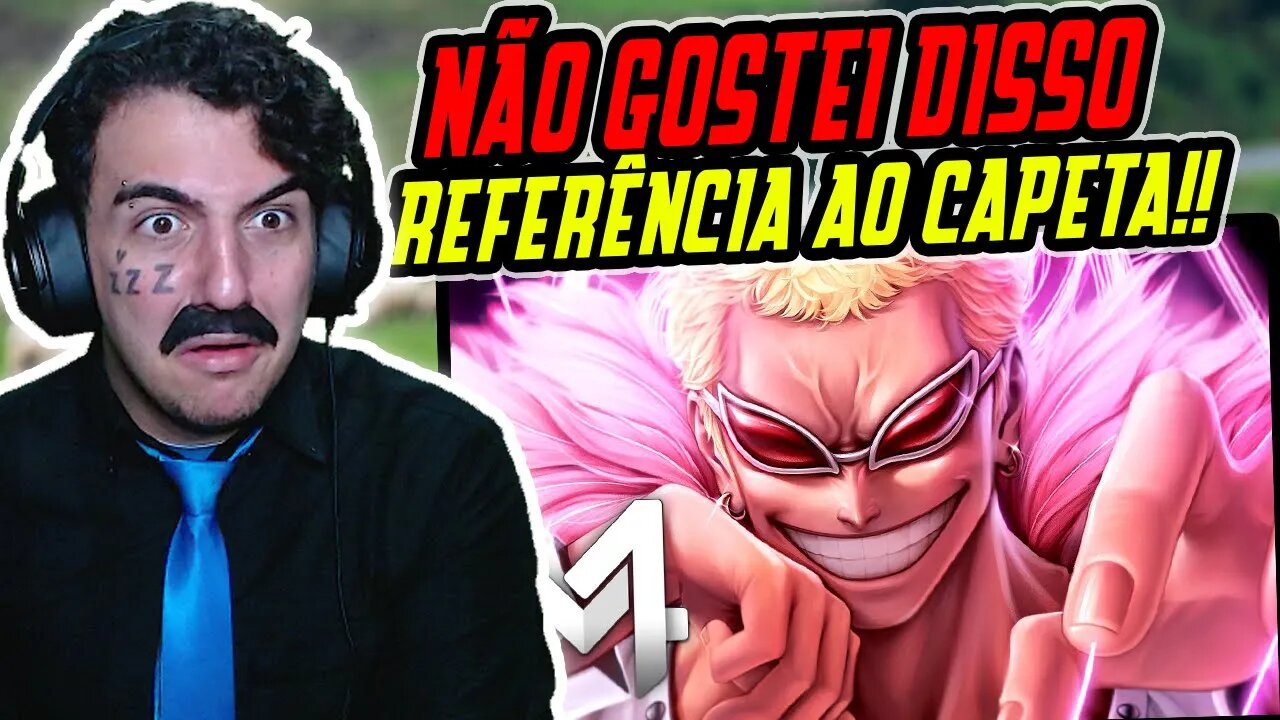 PASTOR REACT Doflamingo (One Piece) - Por Um Fio | M4rkim