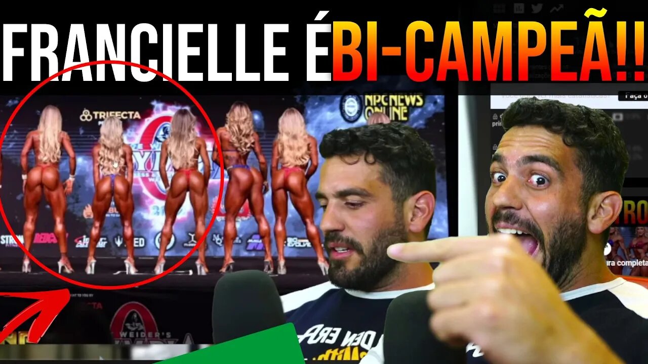FRANCIELLE CAMPEÃ DE NOVO! E ISA PEREIRA DESBANCA ANGELA BORGES!