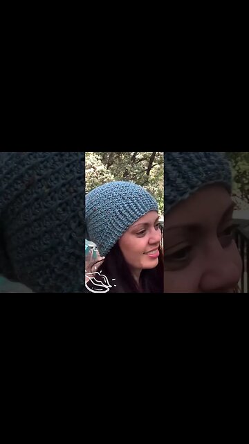How to Crochet a Stylish Blue Tunisian Slouchie Beanie: Easy Step-by-Step Tutorial