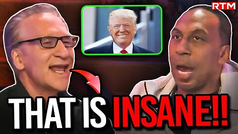 Bill Maher DEFENDS Trump With Stephen A. Smith Over Racist Claims