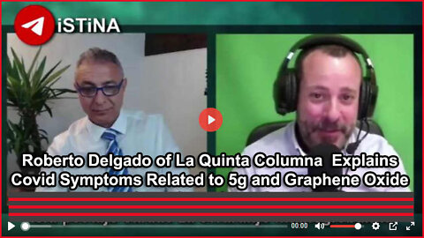 Roberto Delgado Explains Covid Symptoms Related to 5g and Graphene Oxide
