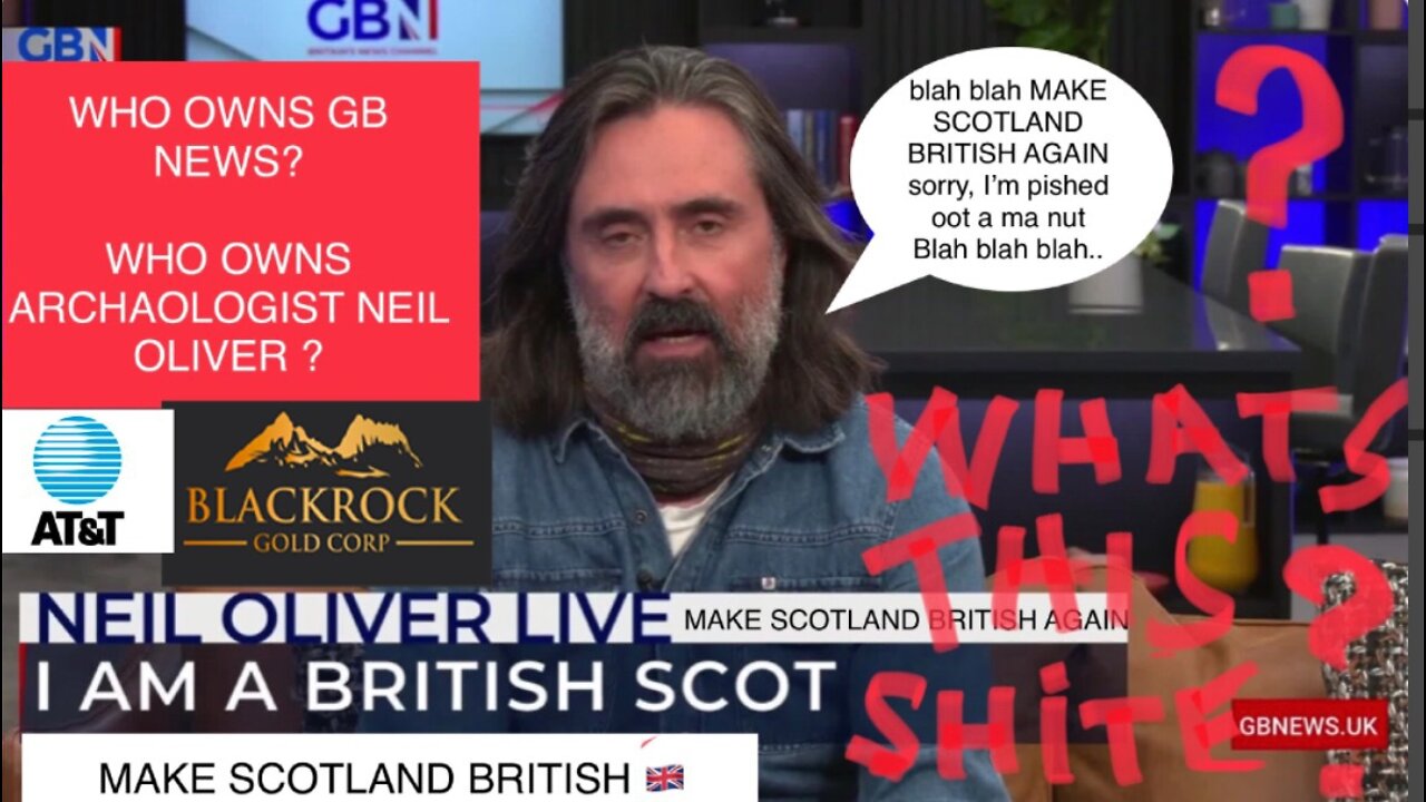 🗯GB News owned by BLACKROCK WTF - who owns NIGEL FARAGE