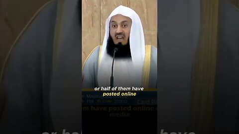 Are you addicted to your phone | Mufti Menk #dawah #shorts