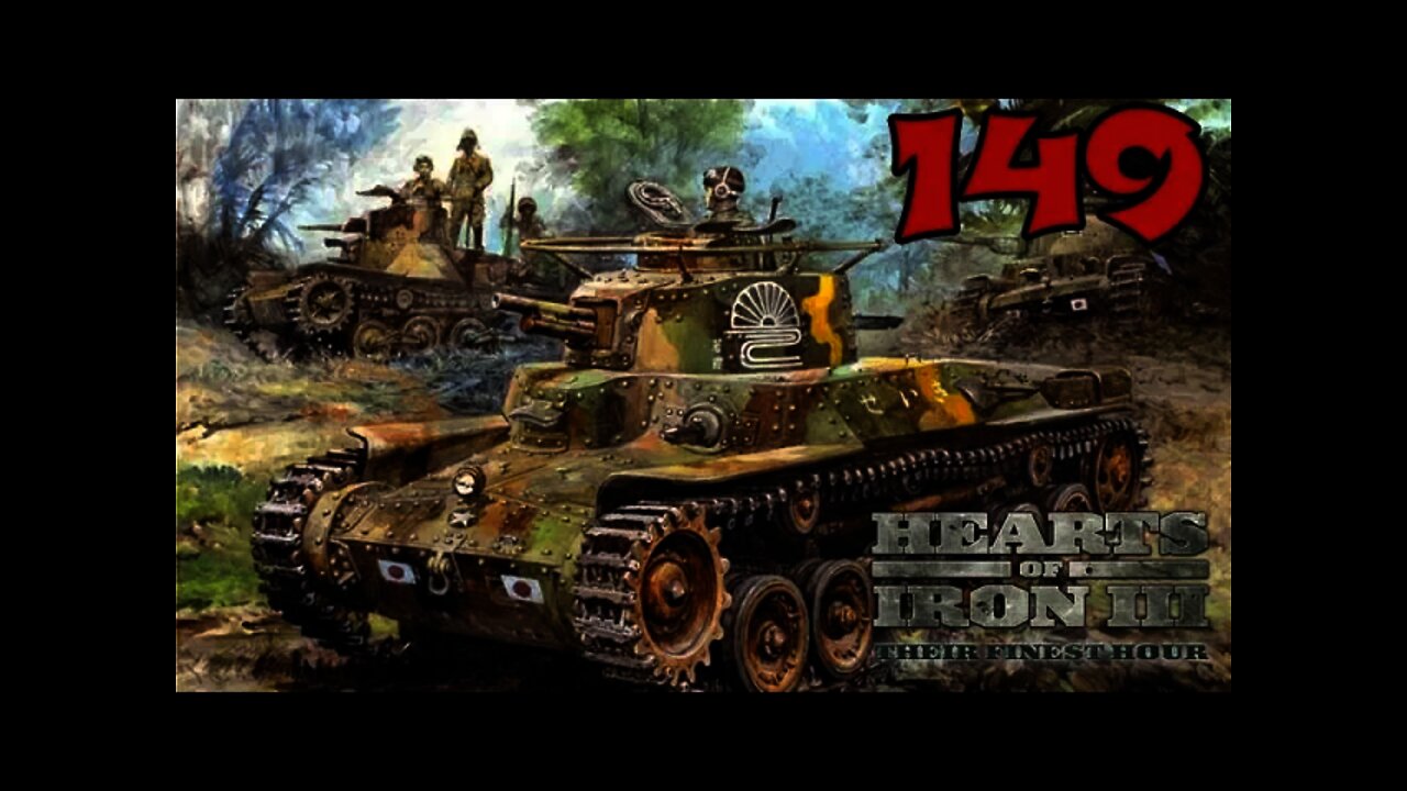 Hearts of Iron 3: Black ICE 9.1 - 149 (Japan) Tank Battles