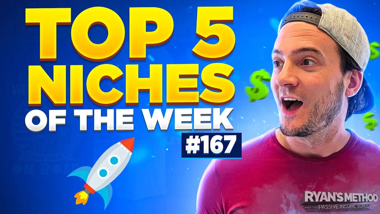 TOP 5 NICHES 🔥 Print on Demand Niche Research # 167 — (7/23/2023)