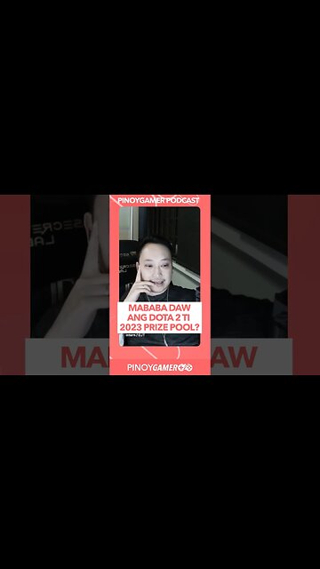 Mababa daw ang Dota 2 TI 2023 Prize Pool? #dota2 #pinoygamer #podcastphilippines #shorts #shortsph