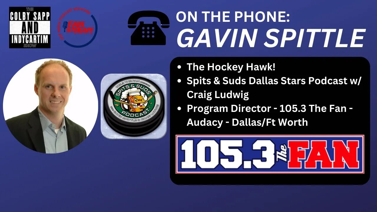 Gavin Spittle (The Hockey Hawk) Interview: #DallasStars #StanleyCupPlayoffs Preview
