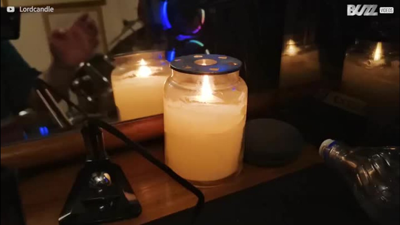 Veja como acender uma vela magicamente