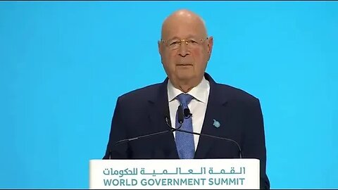Klaus Schwab At The World Government Summit