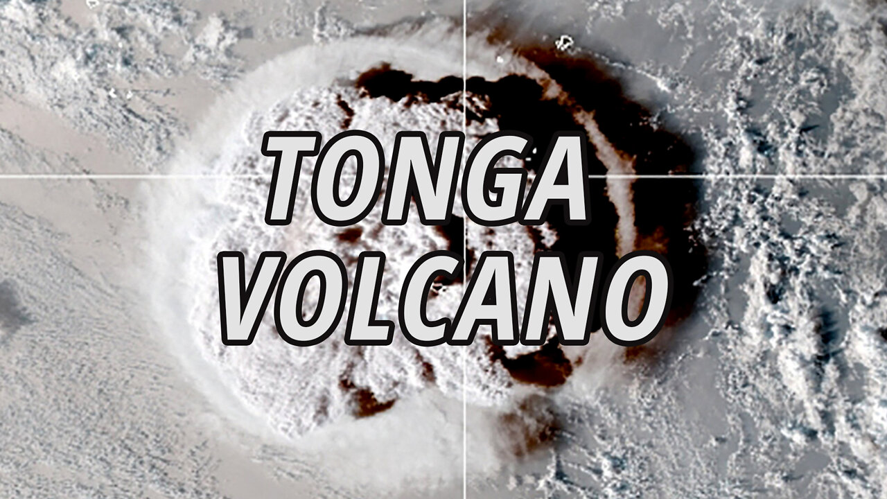 A massive volcano erupts near Tonga, causing tsunami waves as far as the West Coast