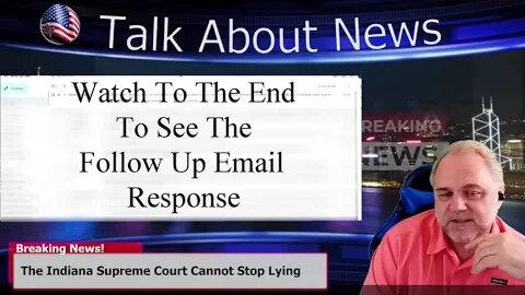 Indiana Corrupt Disciplinary Commission Cant Stop Lying And Get Caught Live On Camera.