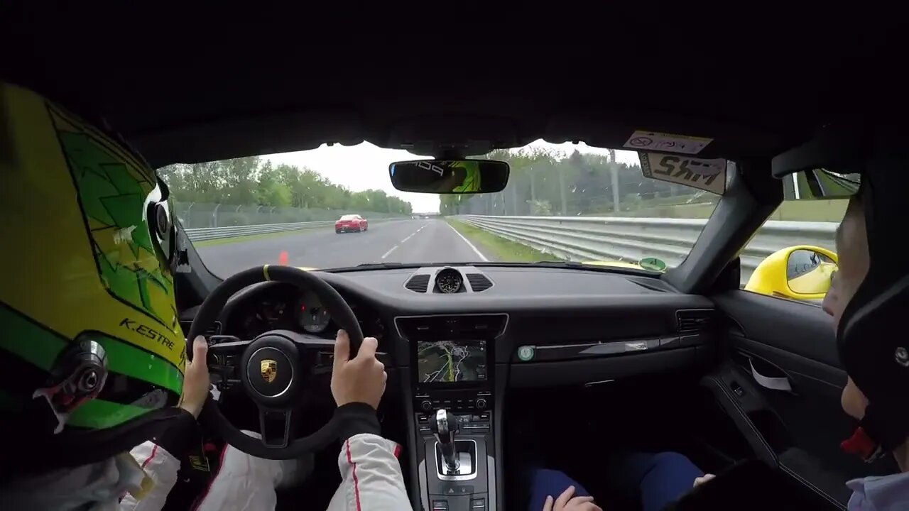 Incredible Kevin Estre lap of the Nürburgring in the new Porsche 911 GT3 RS-9