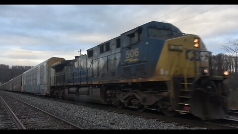 An autorack/intermodal @ Yoder