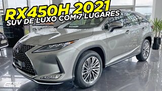 LEXUS RX450h LUXURY 3.5 V6 HYBRID 2021 FICHA TÉCNICA, PREÇO, CONSUMO E DETALHES