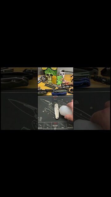 How to make your EDC Knife bigger. #edcknife #knifecollection #parody