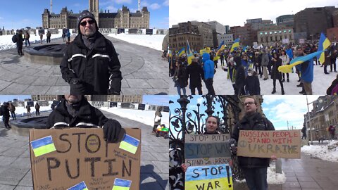 Canada Stands with Ukraine - 2 Interviews - History intro.