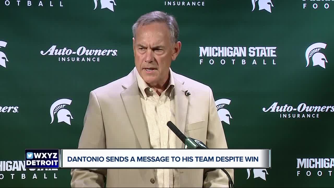 Mark Dantonio sends public challenge to MSU's offense