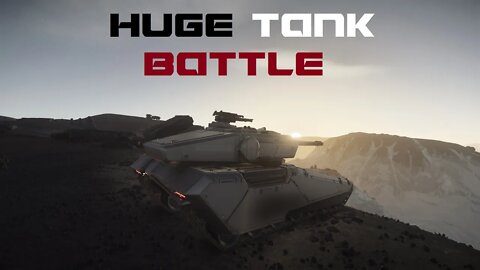 Desert Storm Tank Battle Daymar - Star Citizen Gameplay
