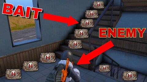 The Bait - Trolling Noobs in PUBG MOBILE///////