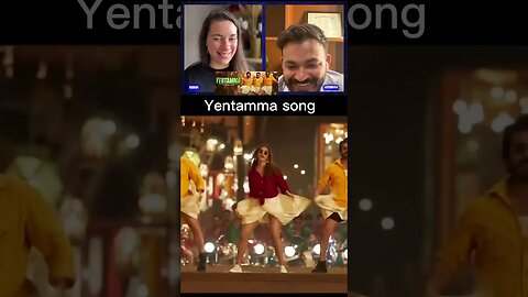 What a song this is 😊 #bollywoodreaction #bollywood #salmankhan #yentamma #ramcharan