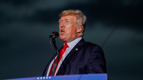 President Donald J Trump in Sarasota, FL