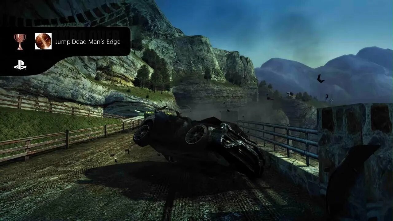 Jump Dead Man's Edge - Awarded when you first jump over Dead Man's Edge in White Mountain - BURNOUT