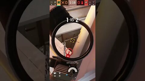 HOW CLUTCH WAS THIS???😨 #r6 #shorts #rainbowsixsiege #r6s #twitch
