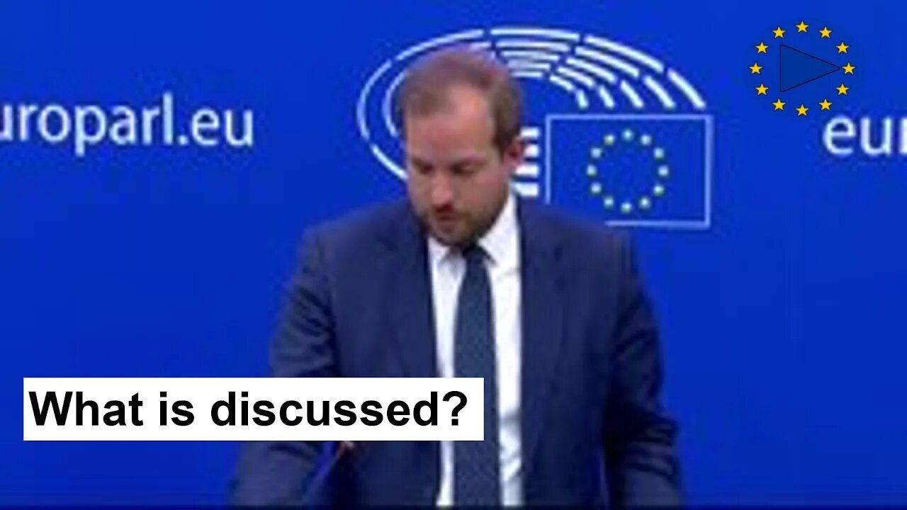 Monika Hohlmeier & Jeroen Lenaers Press Conference on 2021 EU Financials in Strasbourg