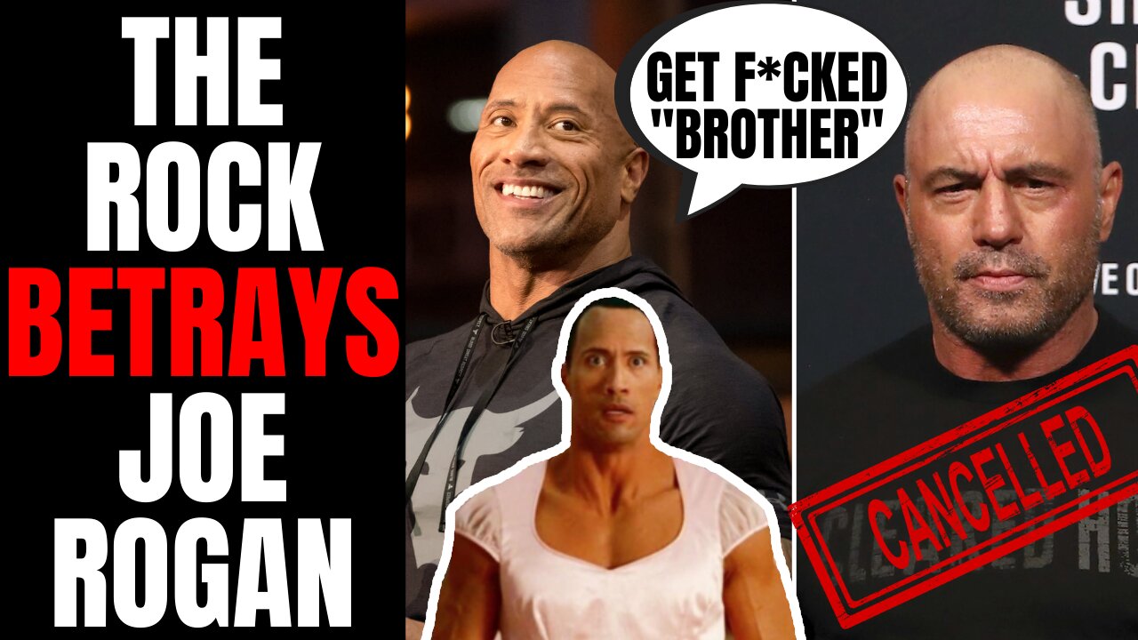 The Rock Gets DESTROYED After He Betrays Joe Rogan To Cancel Culture Mob | Hollywood Hates You