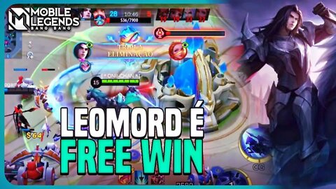 COM ESSE HERÓI É FREE WIN, NÃO TEM COMO PERDER | MLBB