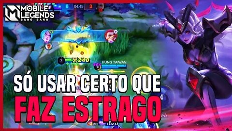 Karina BEM Jogada Ainda Faz ESTRAGO!! | MLBB