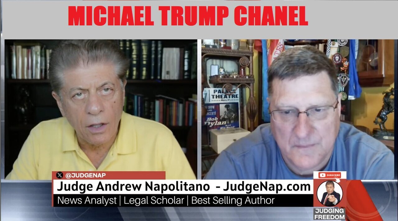 JUDGING FREEDOM W/ COL Scott Ritter. GENOCIDE W/O A DOUBT IN GAZA.