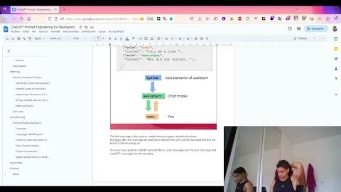 ChatGPT Prompt Engineering for Developers - Chat Completion Components & Coding a Chatbot