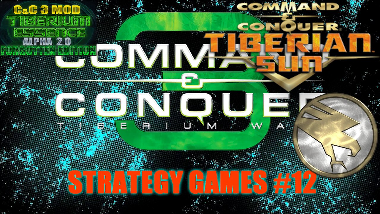 Strategy Games #12: C&C 3 Tiberium Essence MOD GDI HARD AI 1080p HD GAMEPLAY