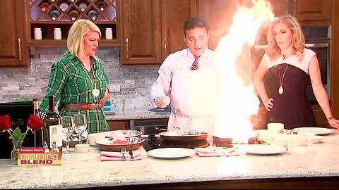 Gino stops by The Morning Blend kitchen to make a signature Italian dish