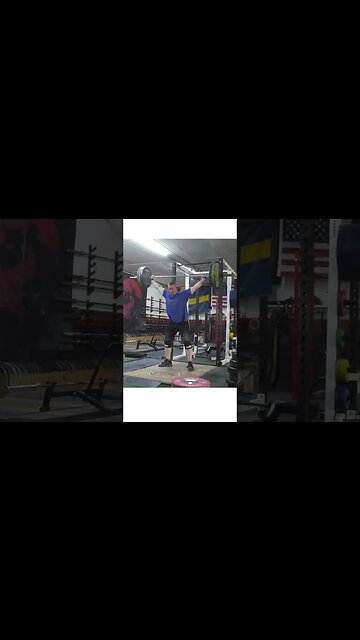 127 kg / 280 lb - Snatch