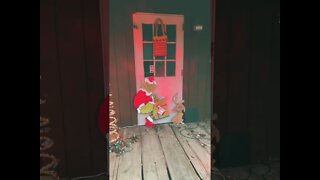 Homemade Grinch getting better