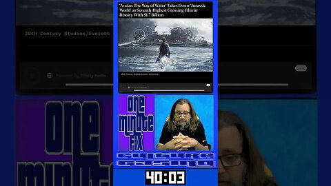 #Shorts - Way of Water - 1 minute Fix