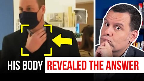 William's SHOCKING Gesture When Asked About Prince Andrew
