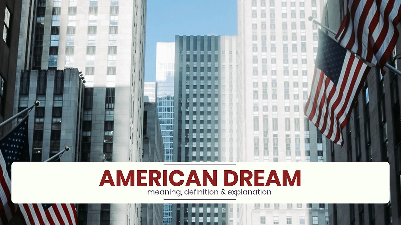 What is AMERICAN DREAM?