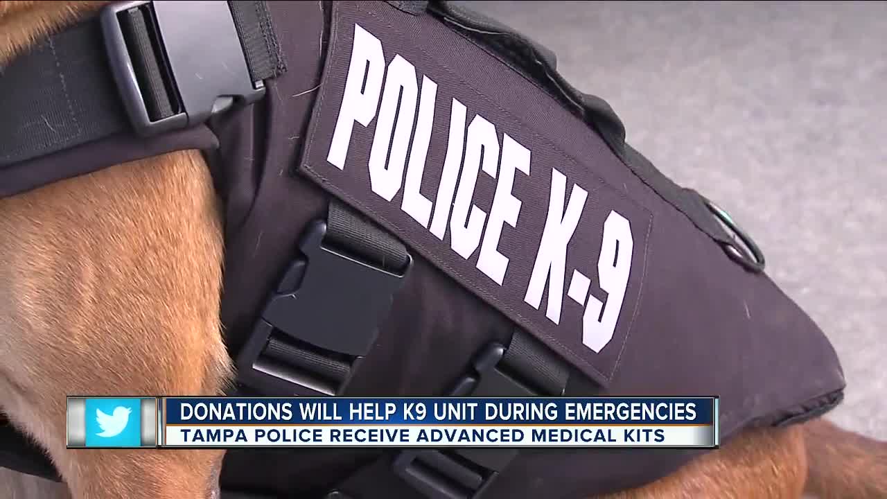 Donations will help K9 unit during emergencies