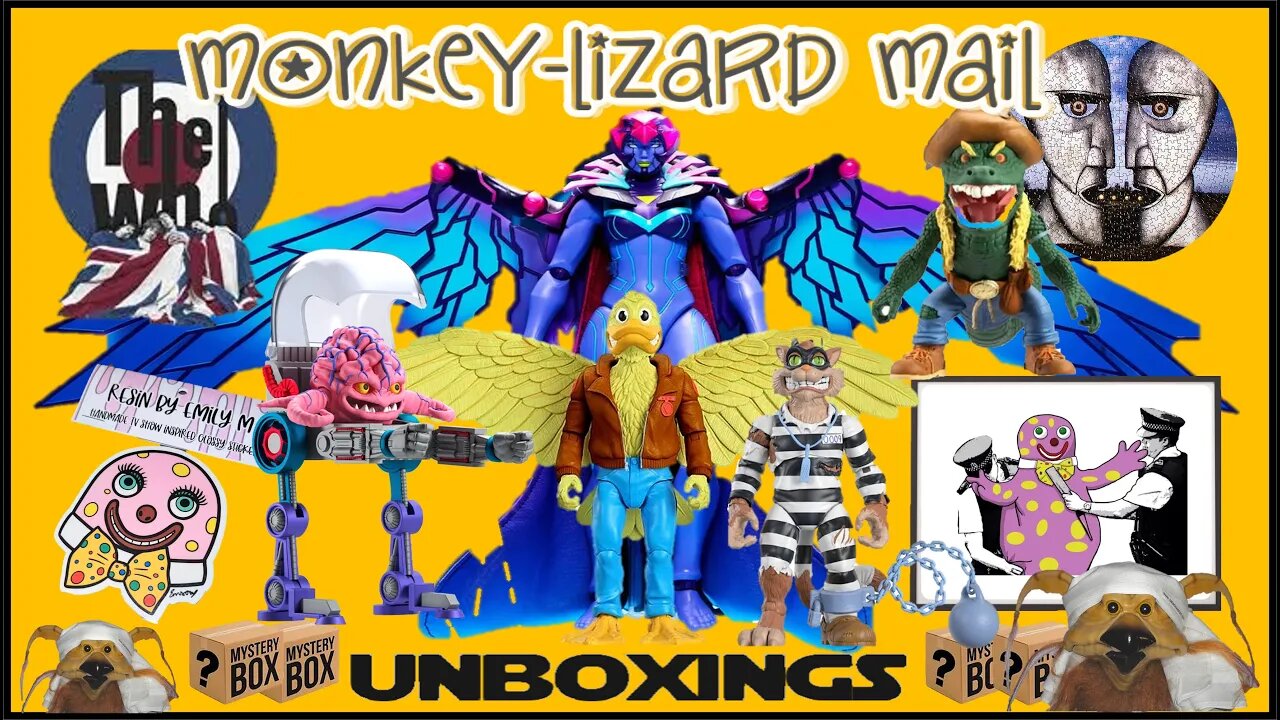 TOY UNBOXINGS - MoNKeY LiZaRd Mail #tmnt #super7 #motu