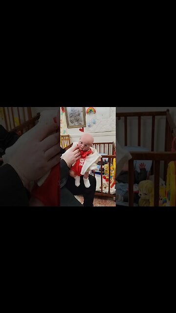 Holding Silicone Baby Basil #shorts